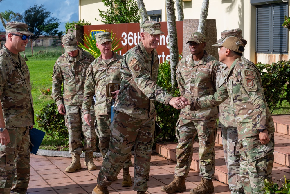 Eleventh Air Force leadership visits Team Andersen