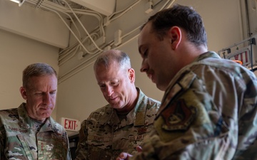 Eleventh Air Force leadership visits Team Andersen