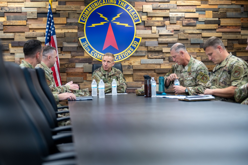 Eleventh Air Force leadership visits Team Andersen