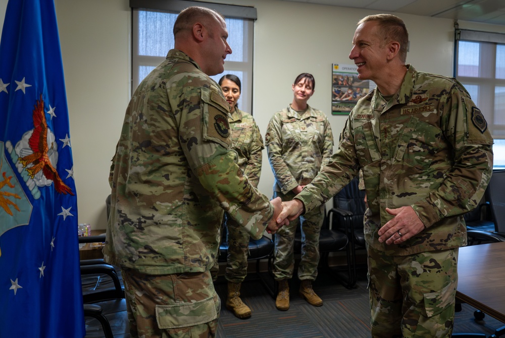 Eleventh Air Force leadership visits Team Andersen