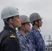Keen Sword 25: JMSDF Murasame-class destroyer JS Inazuma (DD 105) picks up simulated ammunition at MCAS Iwakuni harbor