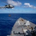 USS Ralph Johnson Conducts Vertical Replenishment