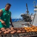 USS Ralph Johnson Conducts Steel Beach Picnic