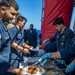 USS Ralph Johnson Conducts Steel Beach Picnic