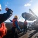 The USS Bulkeley conducts Boat Operations and PAX Transfer