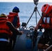 The USS Bulkeley conducts Boat Operations and PAX Transfer