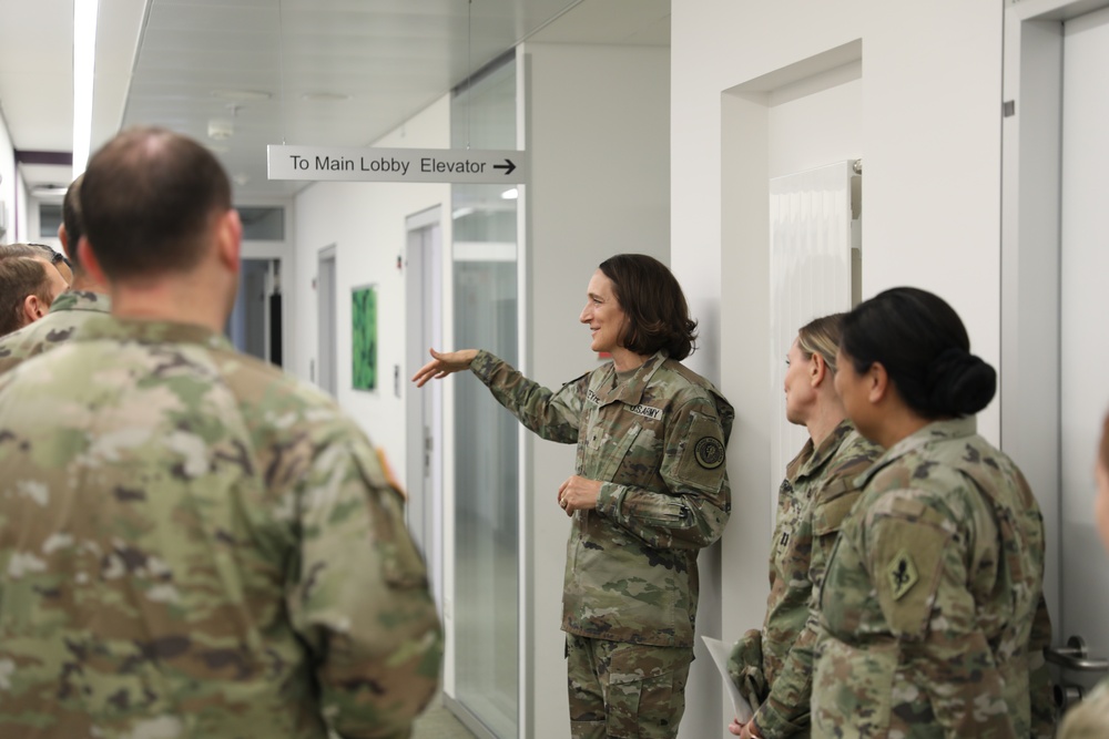 U.S. Army Brig. Gen. Deydre Teyhen Visits U.S. Army Health Clinic Vilseck