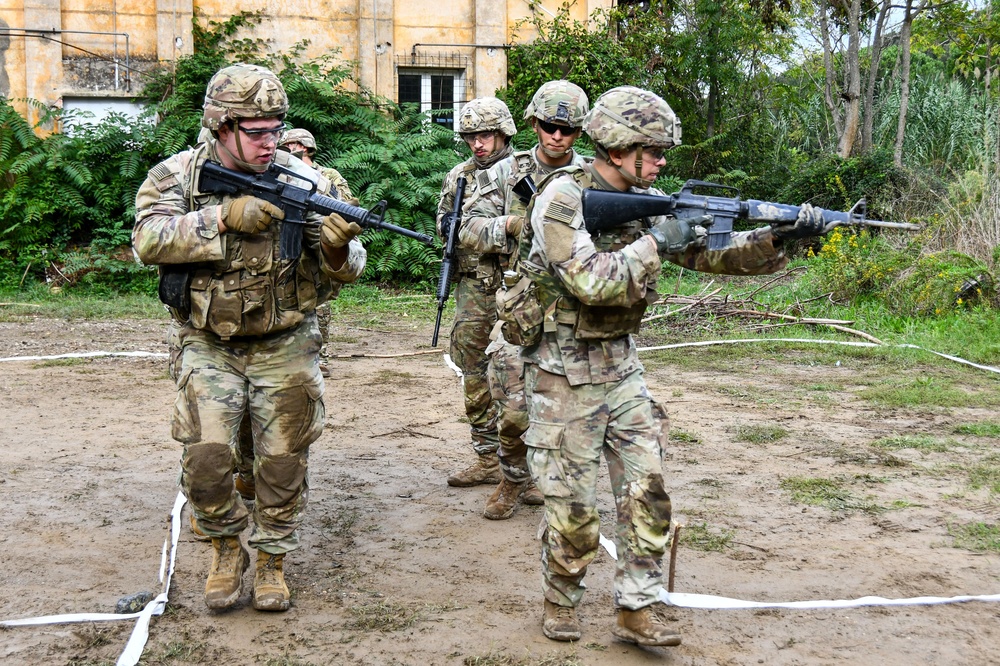 Camp Darby field training