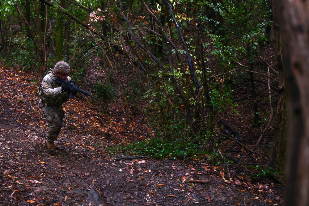 Camp Darby field training