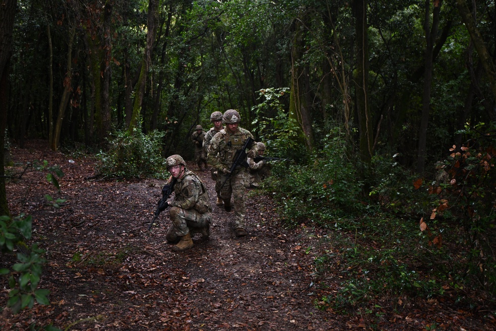 Camp Darby field training