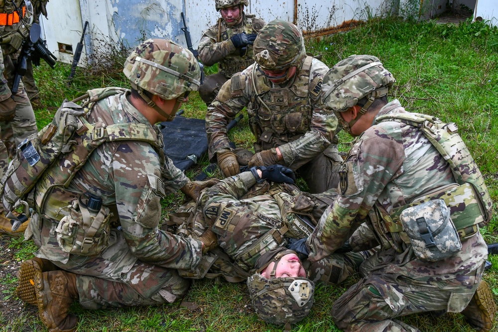 Camp Darby field training