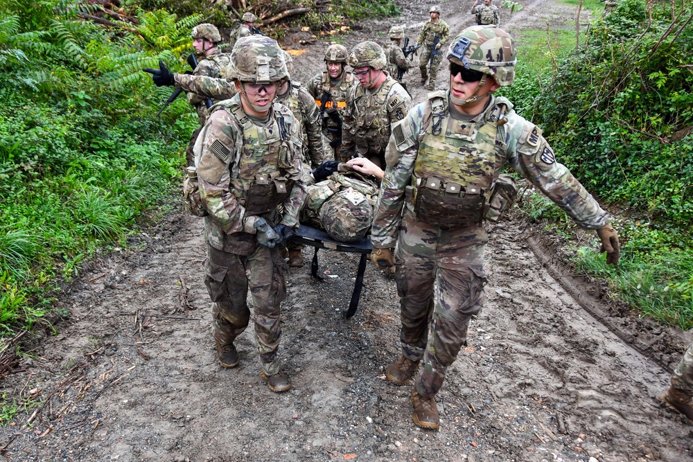 Camp Darby field training