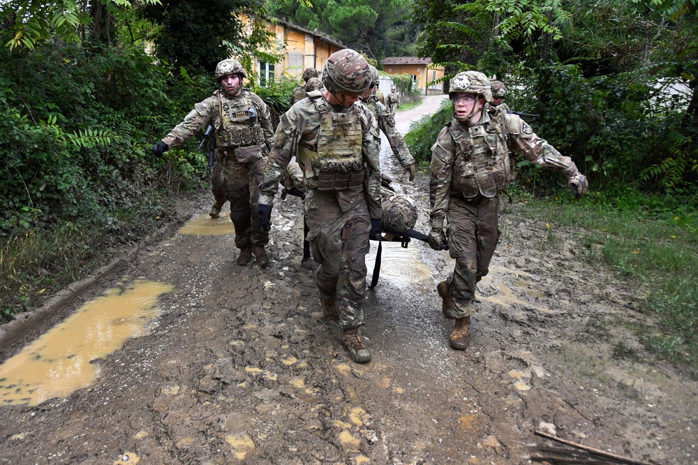 Camp Darby field training