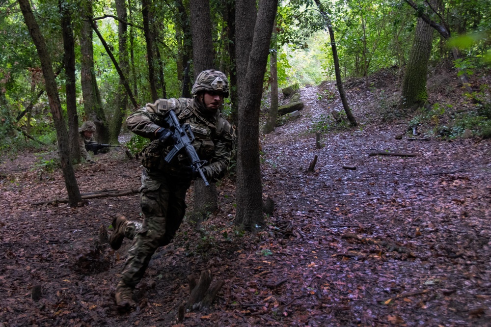 Camp Darby field training