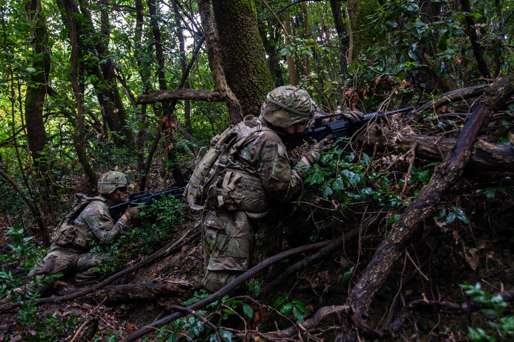 Camp Darby field training