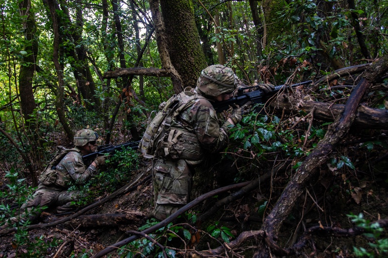 Camp Darby field training