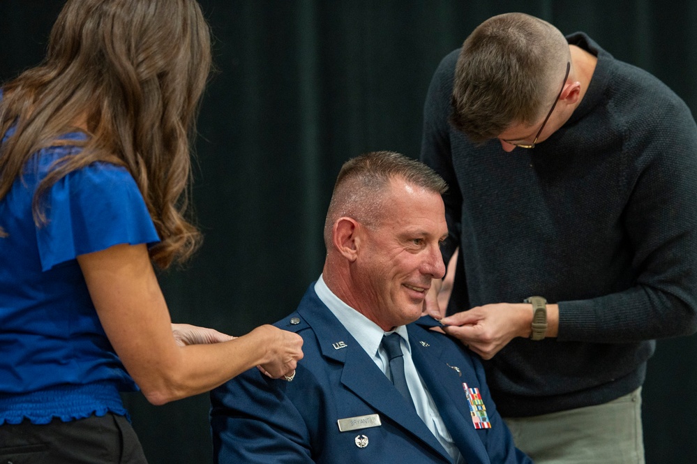 Bryant promoted to colonel