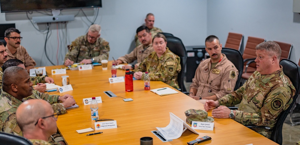 Air Combat Command Director of Operations visits the 379th AEW