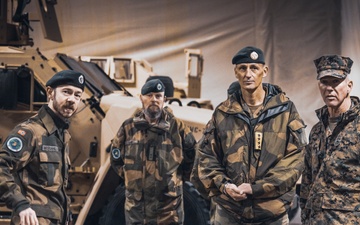 Commandant, Gen. Smith, Visits Trondheim