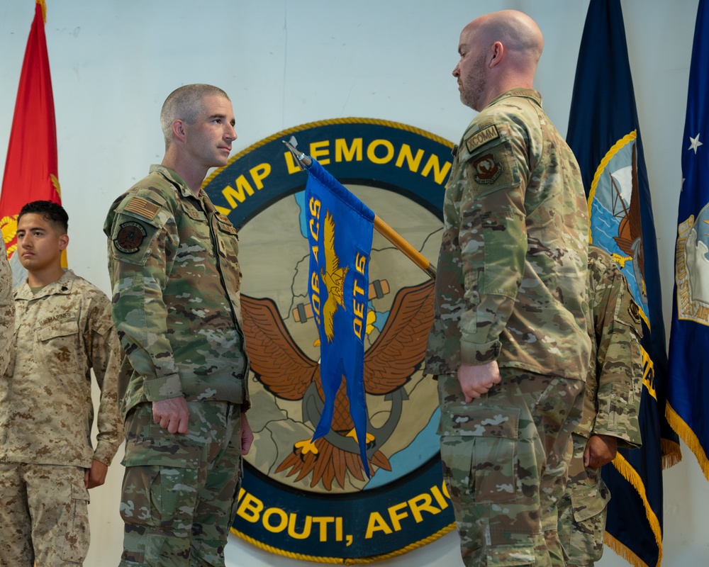 The 606th Air Control Squadron Takes Command