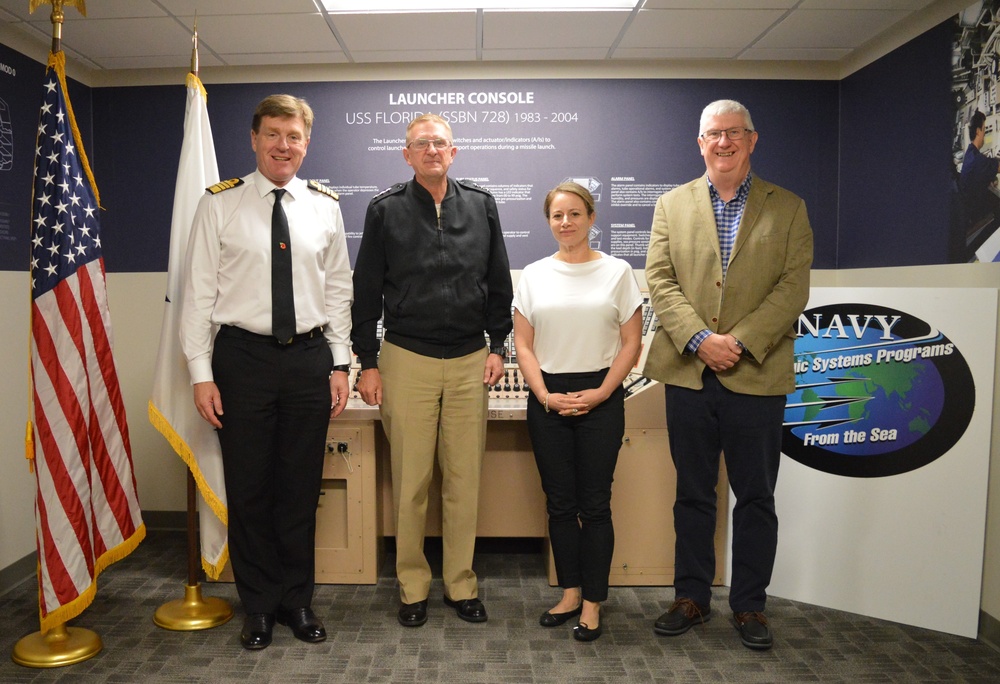 First Sea Lord Meets with SSP Director in Support of Partnership Agreement