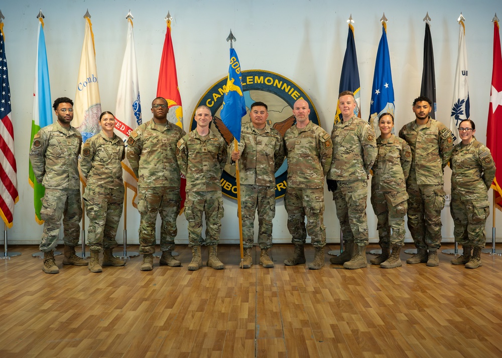 The 606th Air Control Squadron Takes Command