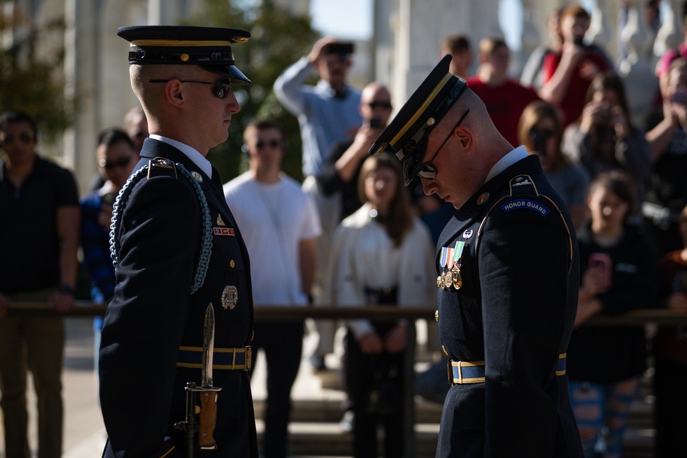 Changing of the Guard Inspection