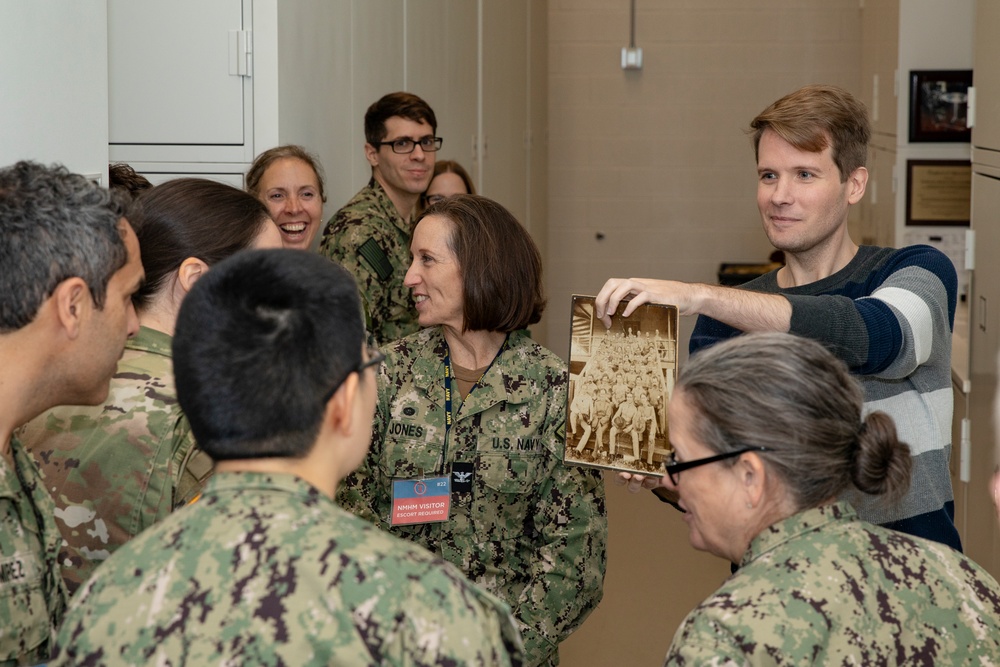 Navy Medical Research Command Visits NMHM