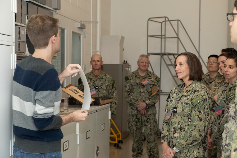 Navy Medical Research Command Visits NMHM