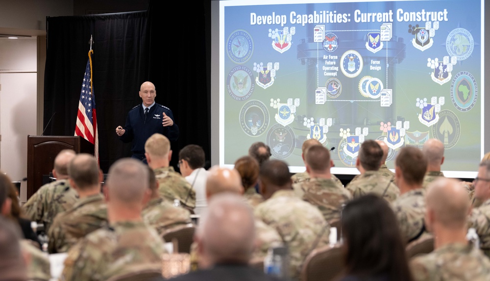 CSAF addresses the future of integrated capabilities at AFMC senior leader conference