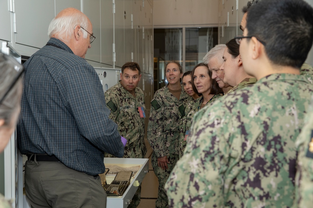 Navy Medical Research Command Visits NMHM