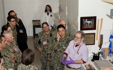 Navy Medical Research Command Visits NMHM