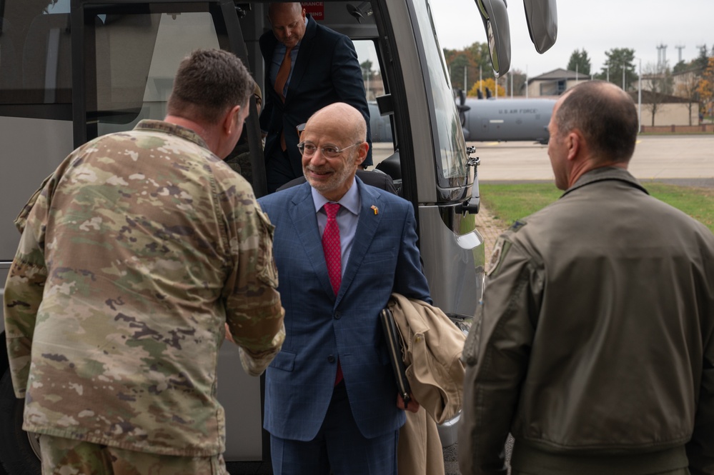 U.S. Embassy Berlin officials tour Ramstein AB