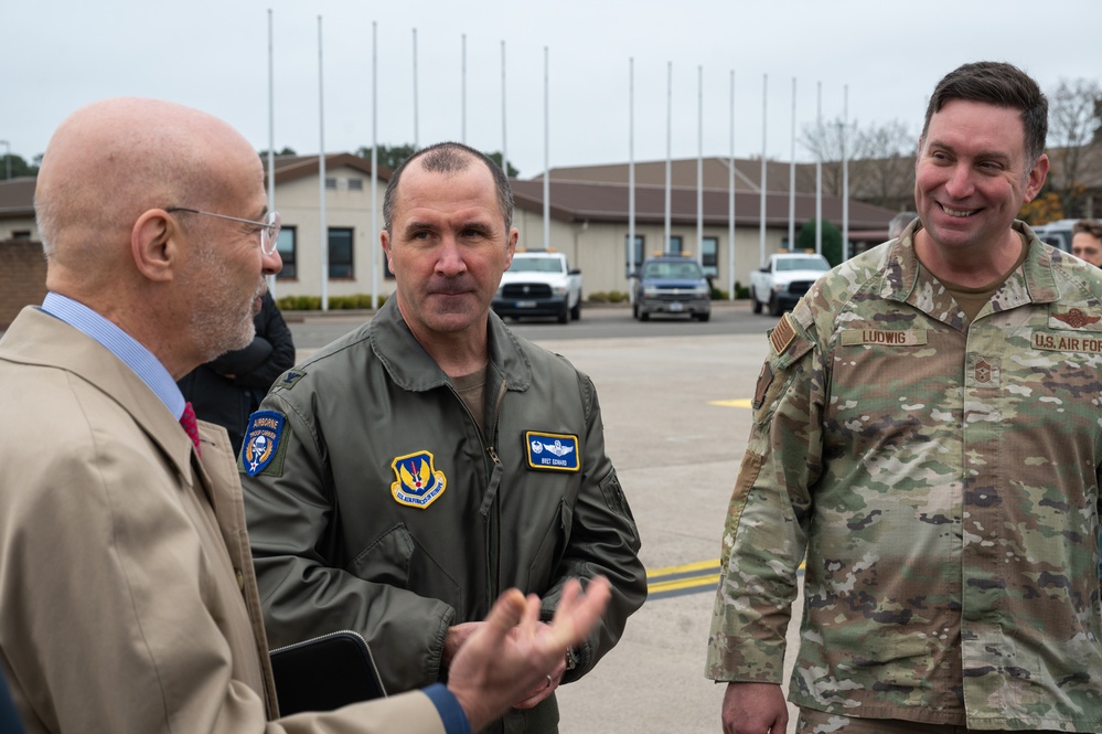 U.S. Embassy Berlin officials tour Ramstein AB