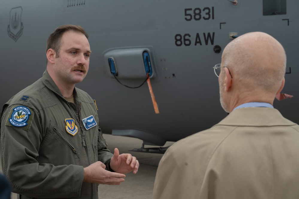 U.S. Embassy Berlin officials tour Ramstein AB