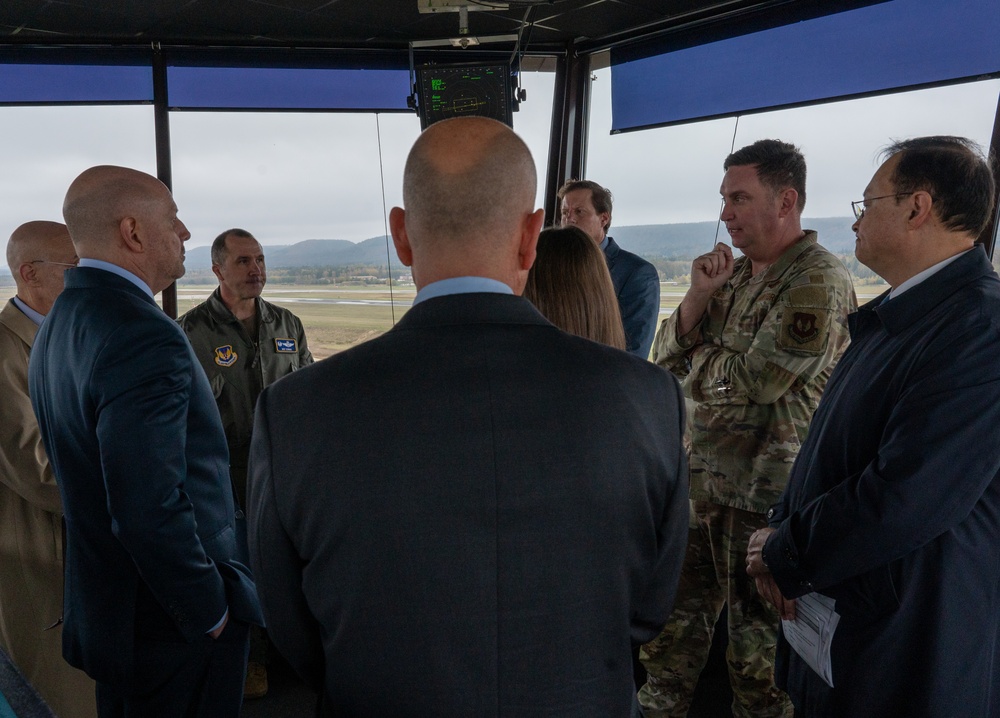 U.S. Embassy Berlin officials tour Ramstein AB