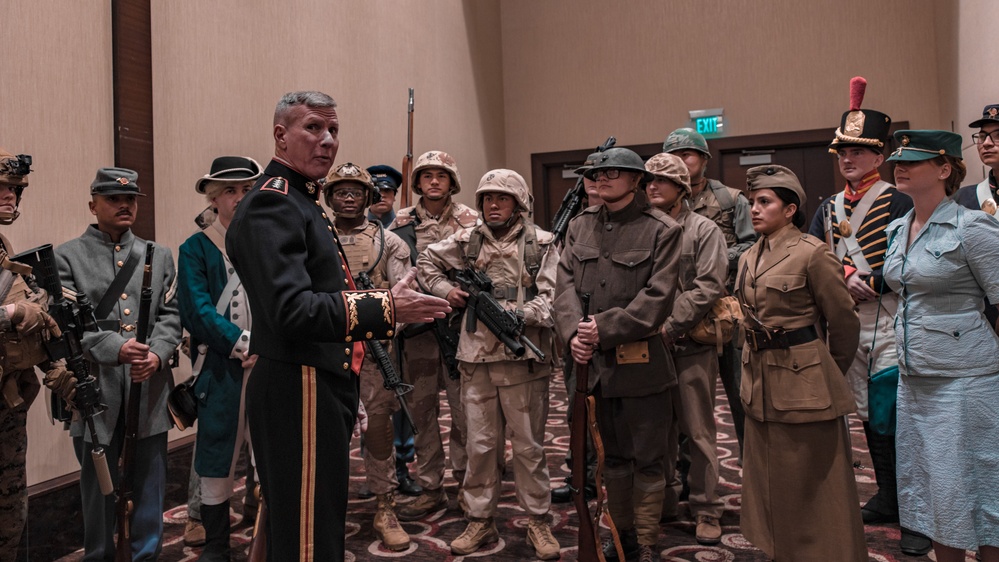 Commandant, Gen. Smith, Attends I MEF Birthday Ball