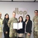 USACE Caribbean District members with Secretary Eileen Vélez, from the Puerto Rico Department of Transportation and Public Works during the Project Partnership Agreement for the Río Grande de Manatí Flood Risk Management in Ciales