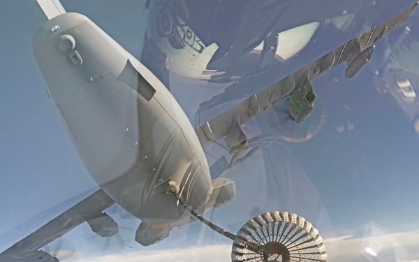 19 AUGUST, 2024. NAS Patuxent River, MD. VX-23 E/A-18G GAF A400M Aerial Refueling Testing. SD525 Pilot:MAJ Horne, USMC. WSO: LT McGrave, USN. Project ID: 240819-N-UZ648. USN Photos by Erik Hildebrandt