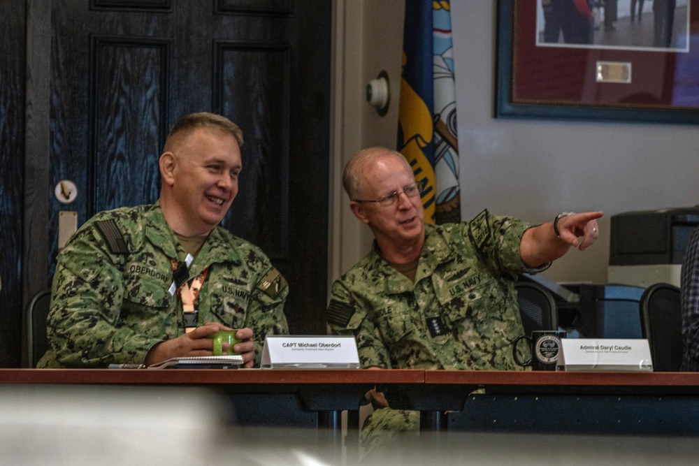 Adm. Caudle Visits Portsmouth Naval Shipyard