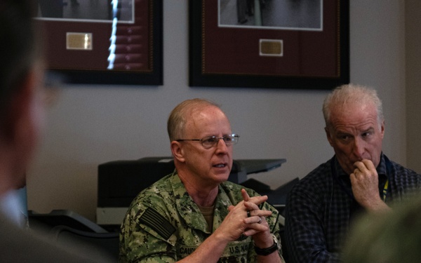 Adm. Caudle Visits Portsmouth Naval Shipyard