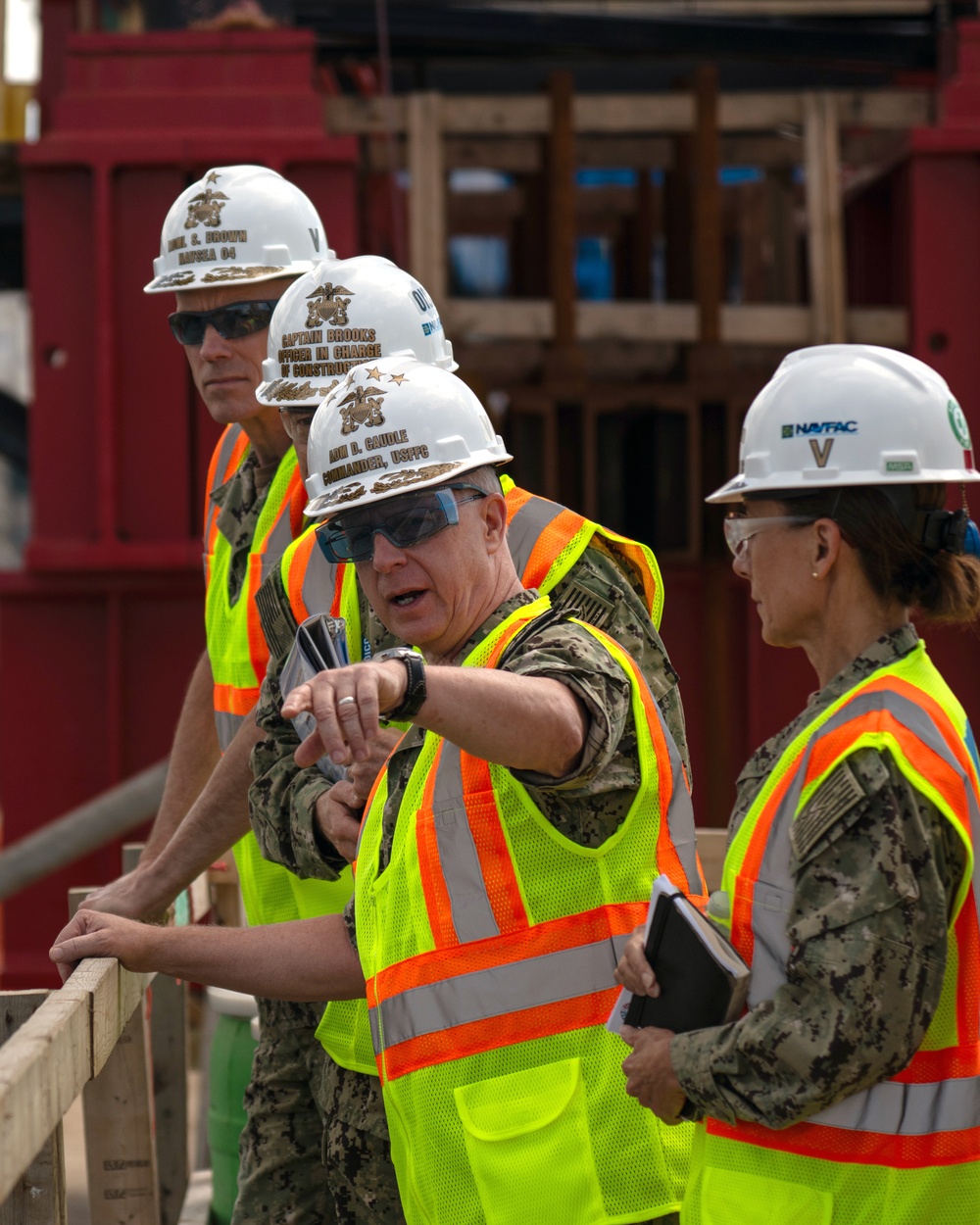 Adm. Caudle Visits Portsmouth Naval Shipyard