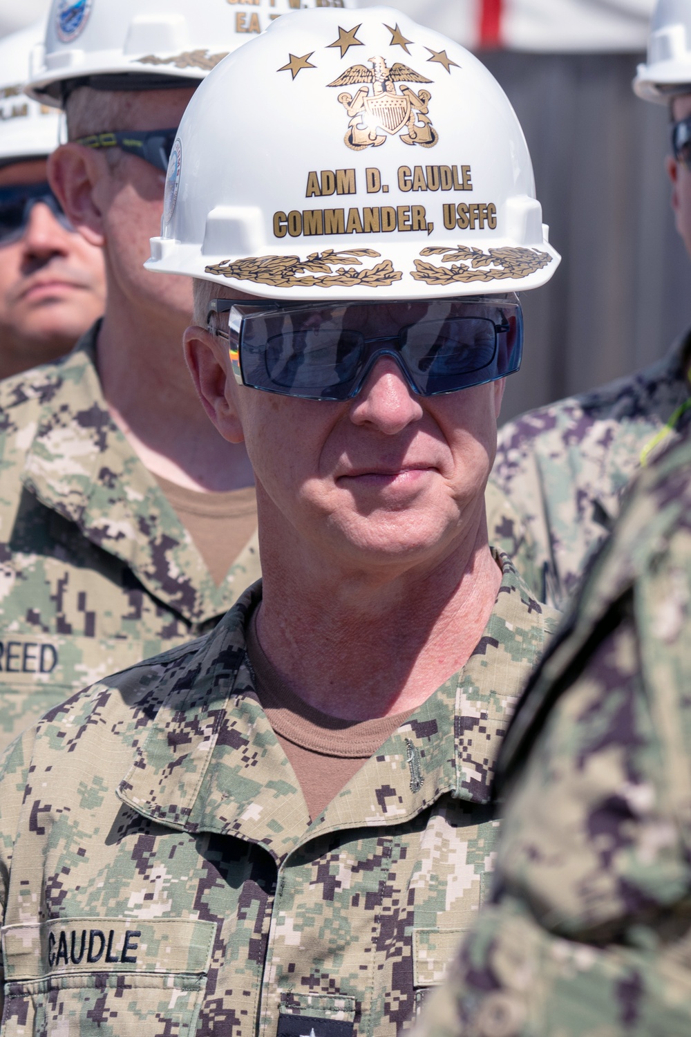 Adm. Caudle Visits Portsmouth Naval Shipyard