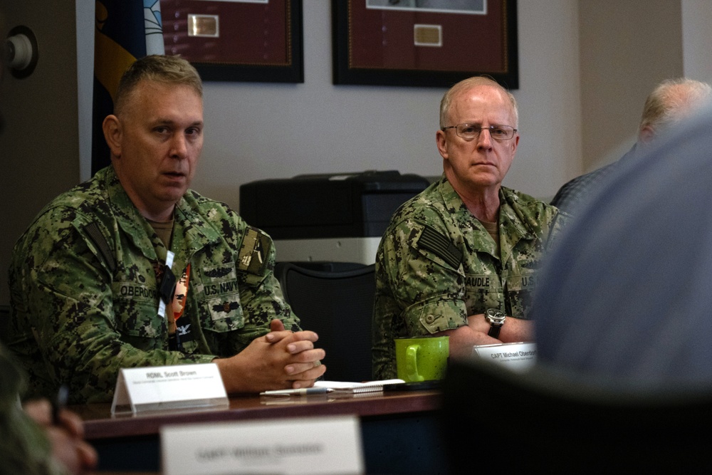 Adm. Caudle Visits Portsmouth Naval Shipyard