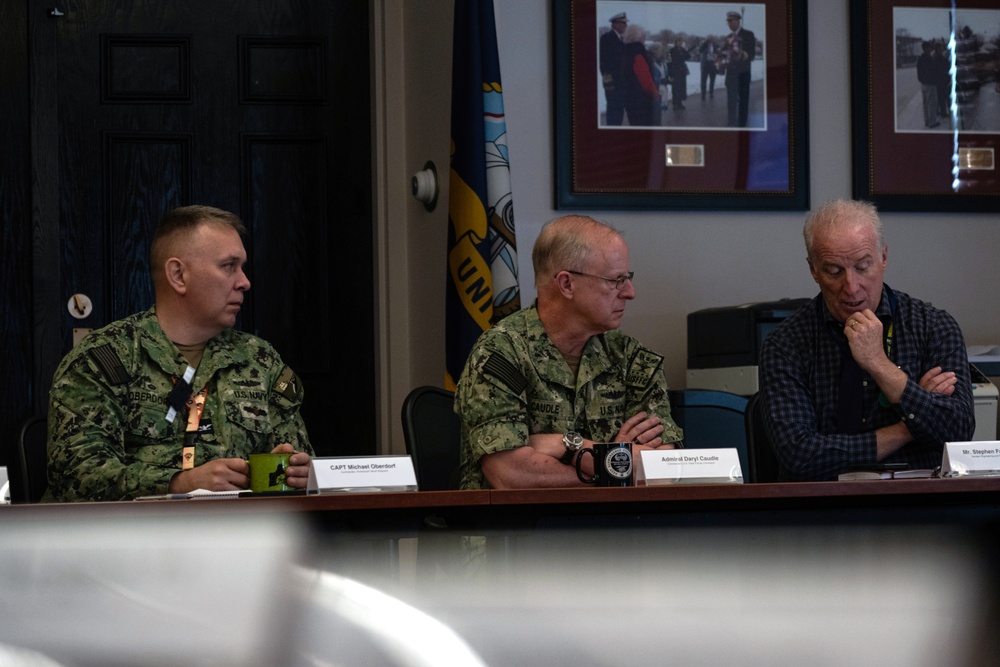 Adm. Caudle Visits Portsmouth Naval Shipyard