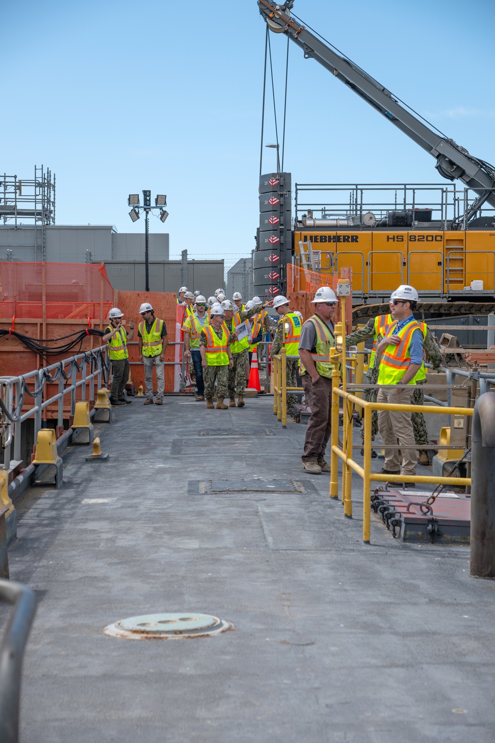 Adm. Caudle Visits Portsmouth Naval Shipyard