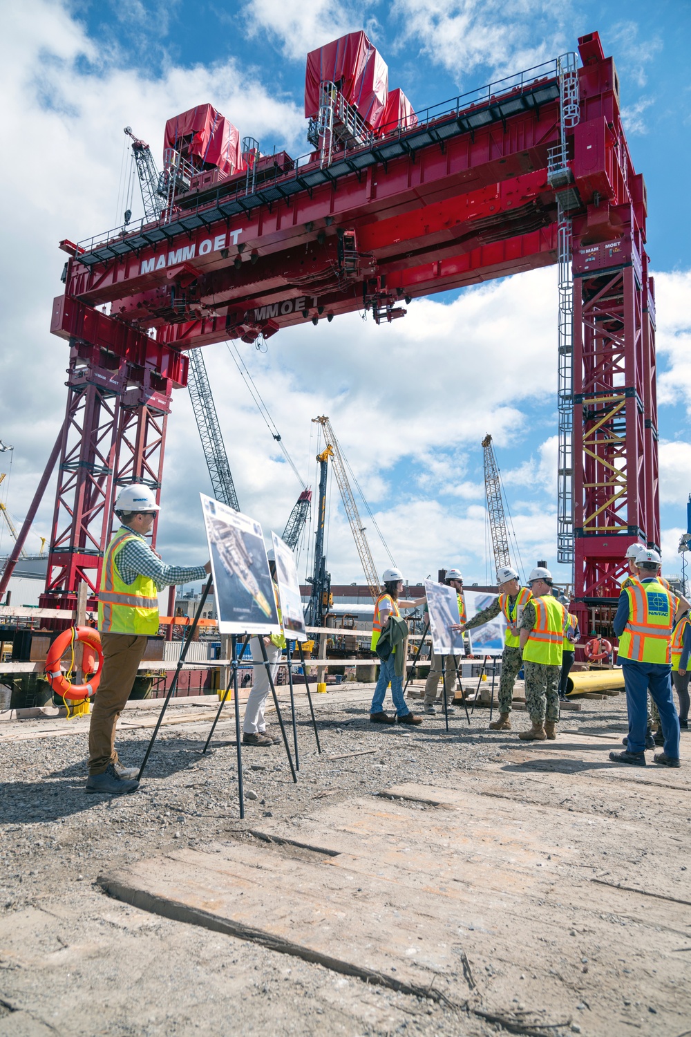 Adm. Caudle Visits Portsmouth Naval Shipyard