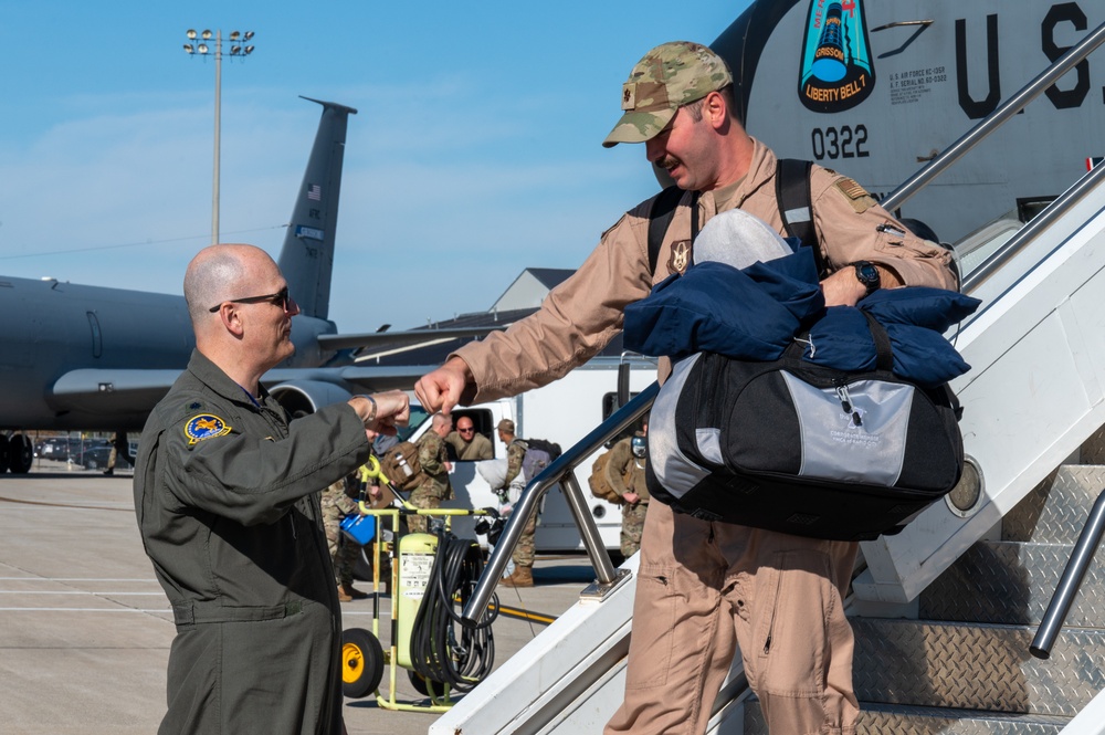 Deployed Airmen return home to Grissom