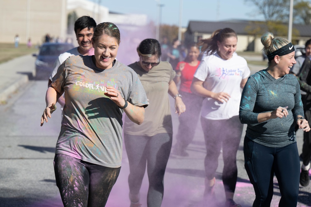 Dover AFB hosts color run to raise awareness