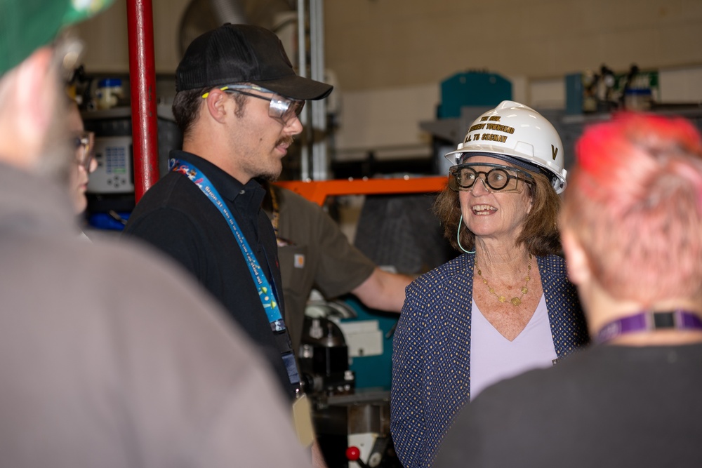 Kathleen Kennedy Townsend Visits PNSY